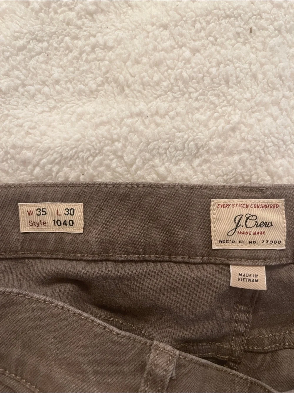J. Crew purchased july